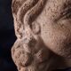 bust statuette sculpture terracotta style art deco 1930 little girl
