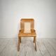 Italian mid-century ash & cane dining chair by Gigi Sabadin for Stilwood, 1972