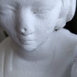 Plaster statue of the Virgin and Child