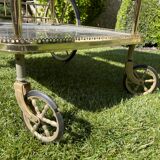 Brass rolling bar trolley around 1960