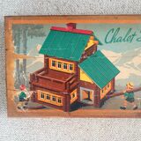 Swiss Chalet Wooden Game 50s