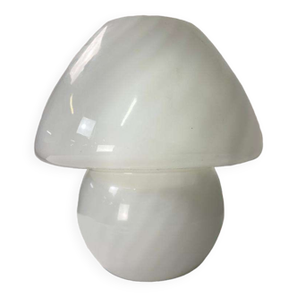 Vintage Murano Swirl Mushroom Lamp