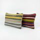 Set of 2 vintage kilim cushion covers 41x61 cm