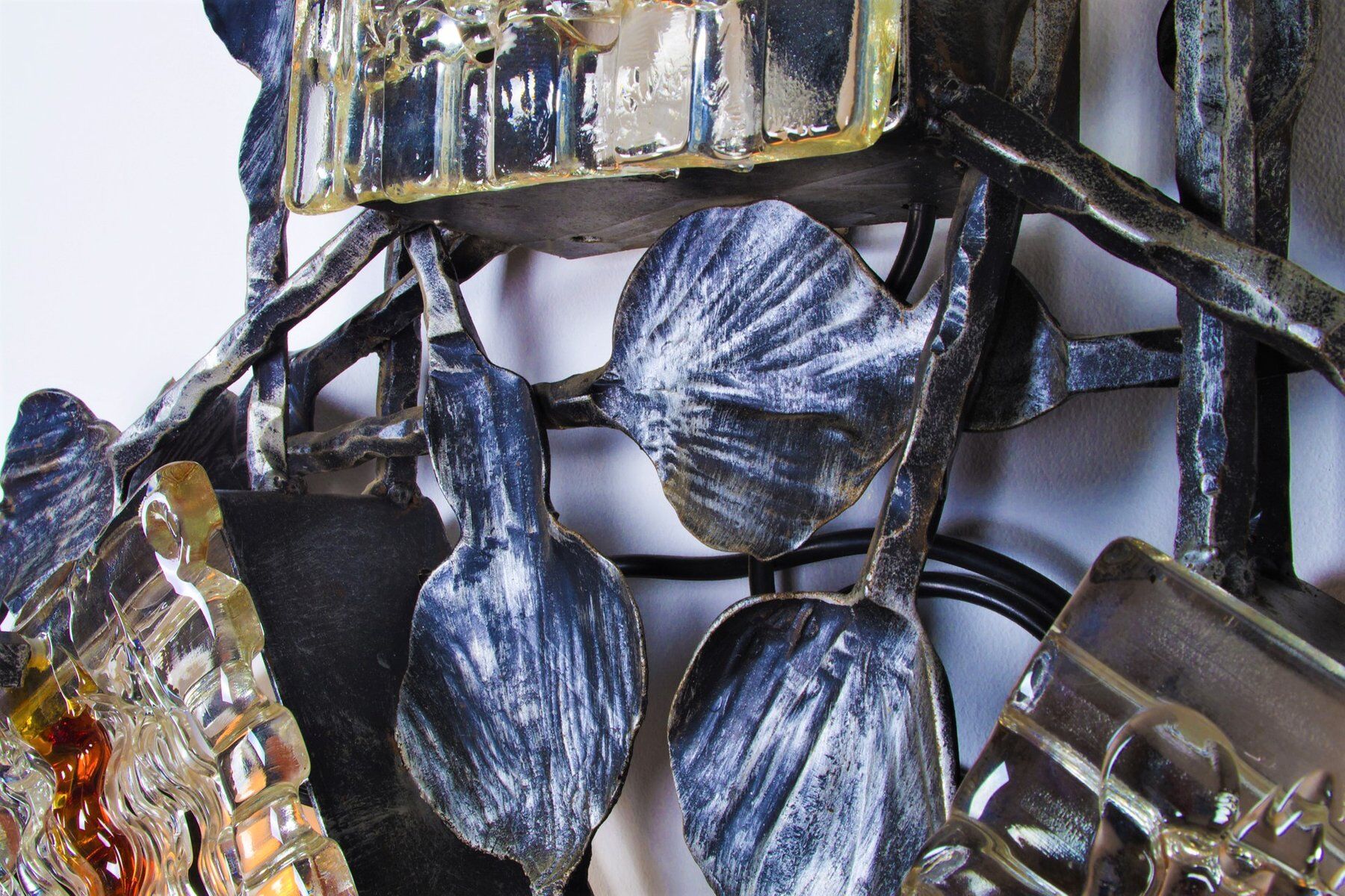 Wall applique by Tom Ahlstrom for Lampe A -E in 1970