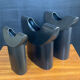Trio de vases design par Paulus Van Leeuwen