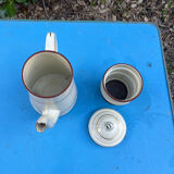 Enamelled coffee maker