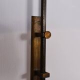 Applique murale en laiton vintage. Entièrement réglable