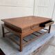 Bamboo coffee table roche-bobois