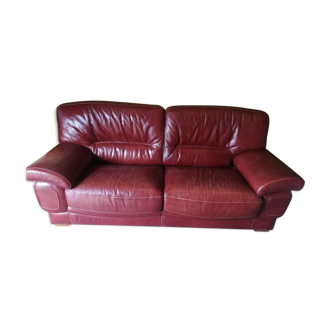 Leather sofa