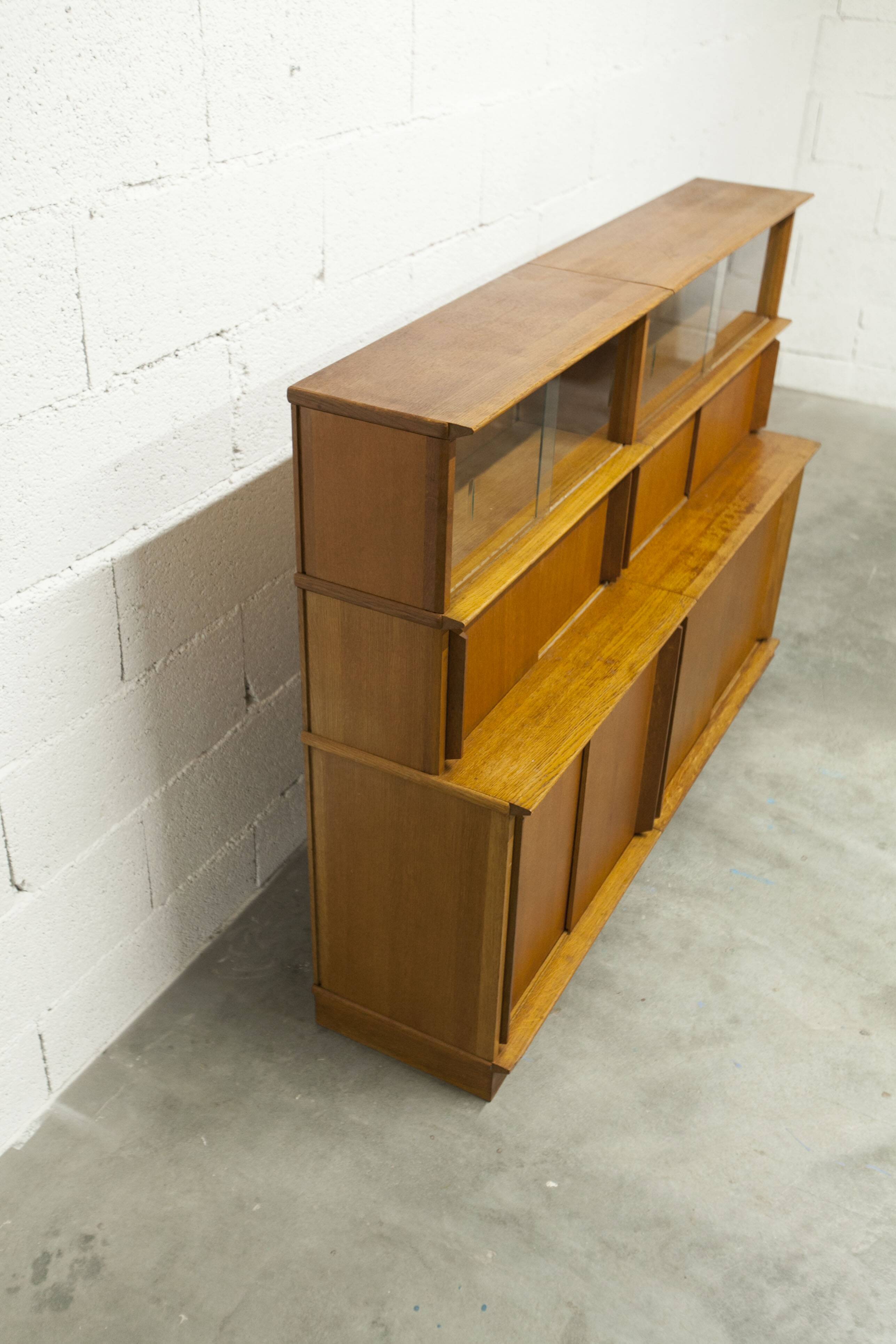 Oscar low display bookcase by Didier Rozaffy, 1952