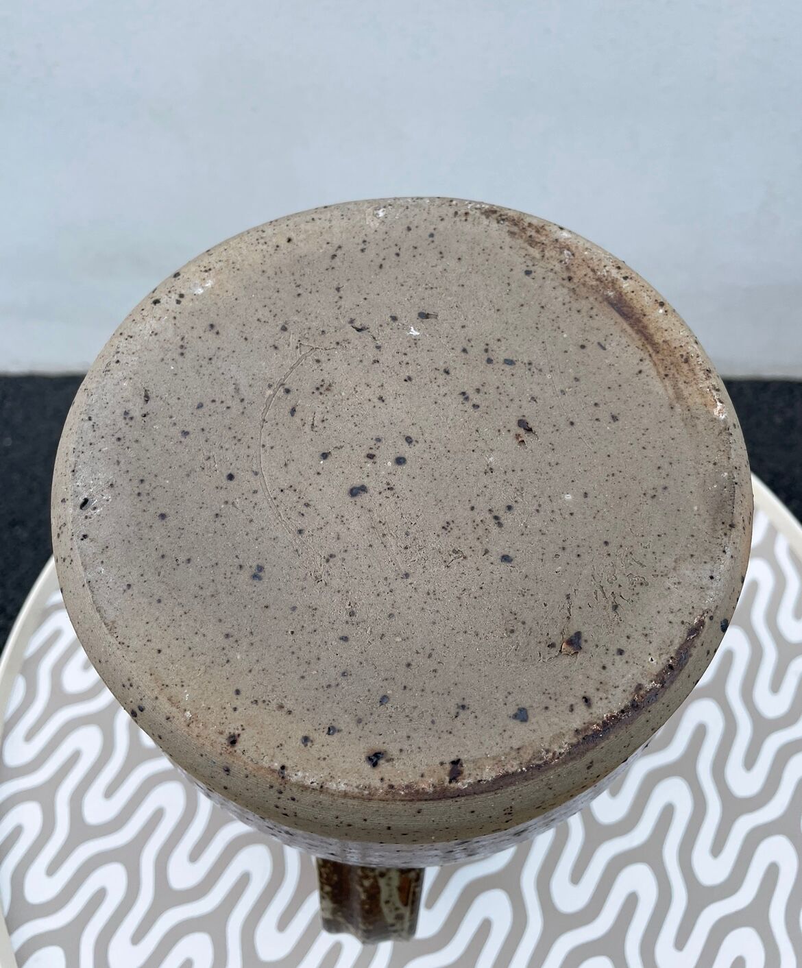 Stoneware pitcher by Pierre Digan