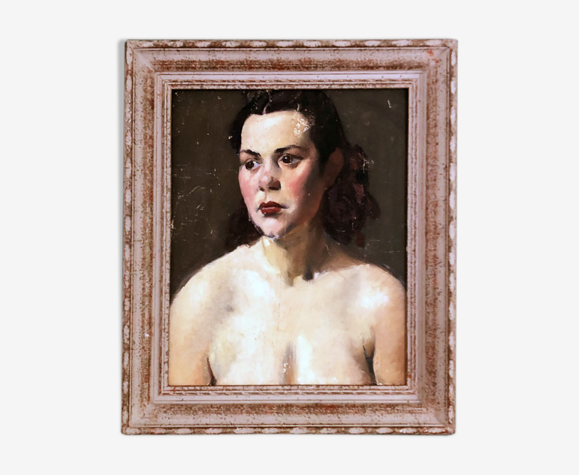 Portrait de femme en buste années 40