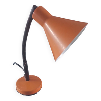 Vintage 70' orange metal lamp