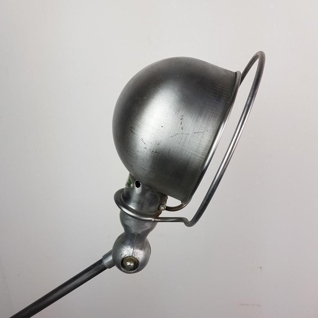 Vintage industrial lamppost stripped and polished Jielde