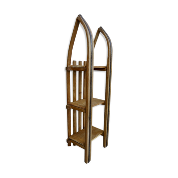 Wooden sleds from the 60s