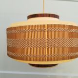 Plastic suspension and rattan