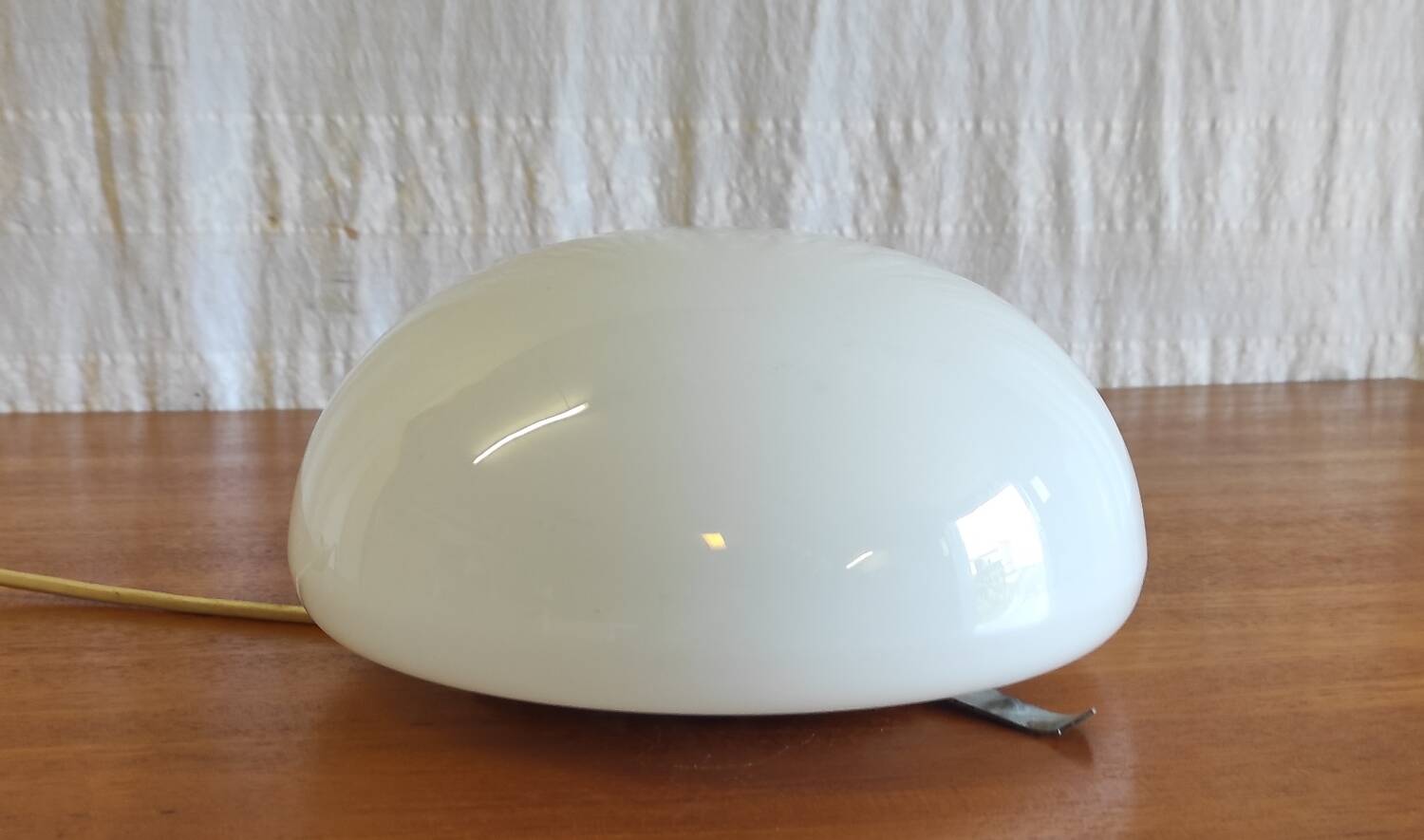 Opaline globe ceiling light 25 cm - 50s/60s