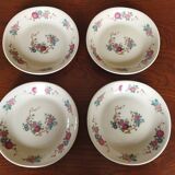 9 Pillivuyt “Orient” skullcap plates