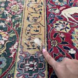 Tapis persan tabriz ancien vers 1920 260x380cm