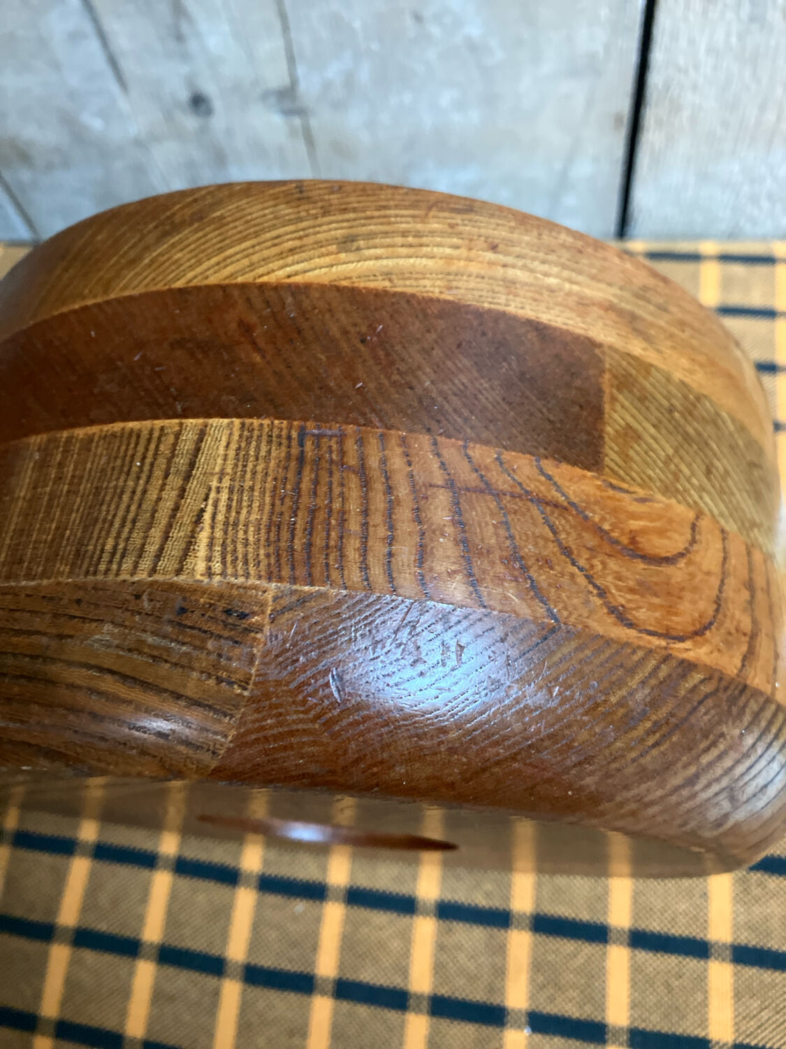 Teak salad bowl