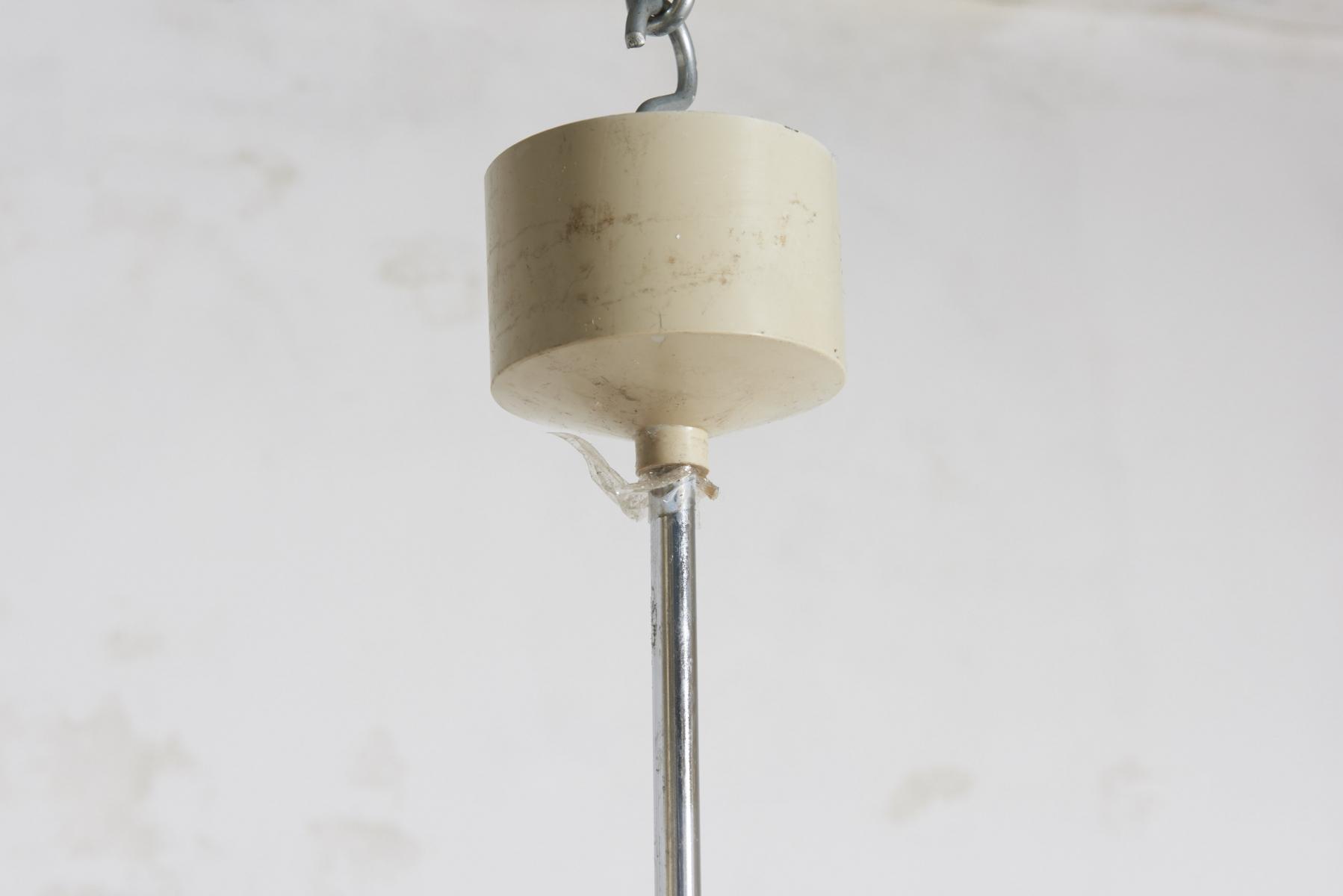 Suspension in opaline Limburg 1950 s