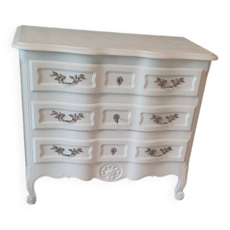 Louis XV style crossbow chest of drawers