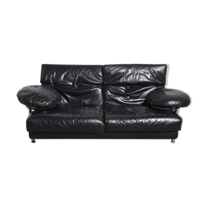 Arca leather sofa by Paolo Piva