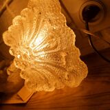 Textured glass ceiling lamp