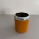 Flush mount in orange plexiglass by Kinkeldey, 1970s, Germany.