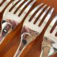 Christofle Cluny model fish cutlery, 12 forks, 12 knives, very good condition