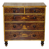 Chinese commode, Victorian chinoiserie, antique circa 1860.