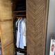 Armoire 2 portes en pin massif