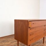 Mid-Century Danish Teak Chest of Drawers by Kai Kristiansen for FM Møbler, 1960s.
