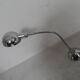 Vintage metal chrome desk lamp 1960's
