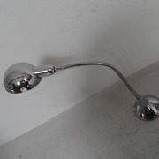 Lampe de bureau vintage en métal chromé des années 60