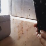 Beveled mirror, 80x50 cm