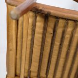 Armchair Model AP 15 Made In Oak With Orange Fabric By Hans J. Wegner For AP Chair From 1950s