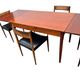 Vintage Scandinavian Rosewood Dining Set