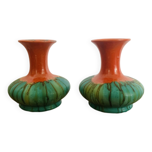 Paire de vases vintage