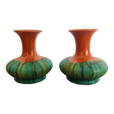 Paire de vases vintage West Germany