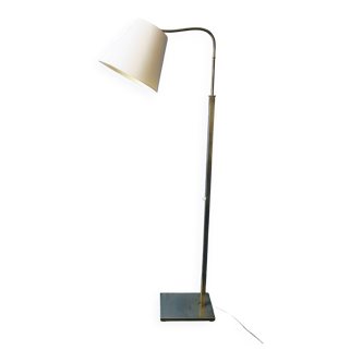 Lampadaire danois en laiton, 1960