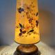 Vintage lamp with wooden base, 44 cm