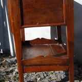 Table desserte à tiroirs meuble de montagne esprit chasse fin 19éme siècle.