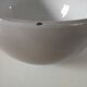 Glazed earthenware bowl, Millian pottery, France, stylised floral decoration.