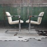 Chaise Cantilever en chrome DIA, 1970s