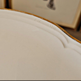 Cheese board Moulin des Loups Volubilis, blue flowers