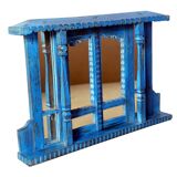 Mirror - Burmese teak window