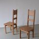 2 solid pine chairs | Roland Wilhelmsson for Karl Andersson & Söner | Sweden | 1960s