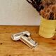 Vintage silver plated butter dish
