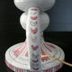 Vintage ceramic lamp foot 1950